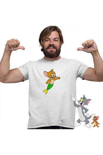 OEM Tricou Barbati Tom si Jerry Sirena