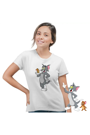 OEM Tricou Femei Desene Copilarie Tom si Jerry