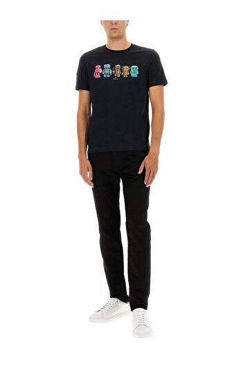 Paul Smith Robot Print T-Shirt