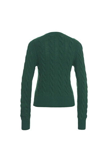 Ralph Lauren Cardigan with cable knit pattern