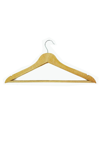 HarmonyAura 1 Wooden Clothes Coat Hanger