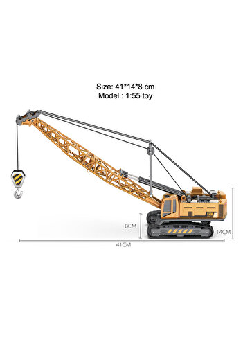 Choice1 crane Diecast Excavator Tower Crane Toy Tractor forklift trucks Car Bulldozer Model Wholesale Boy Gi
