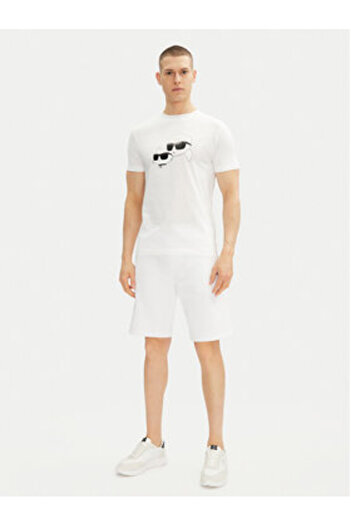 Karl Lagerfeld Ανδρικό T-Shirt 755061 552241 Λευκό