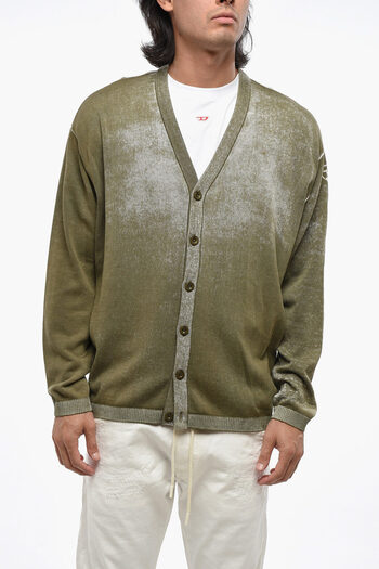 Diesel Red Tag Cotton K-Larence Cardigan