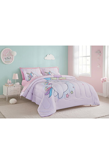 Bee Home Unicorn Beyblade | 7-Piece Single Duvet Set