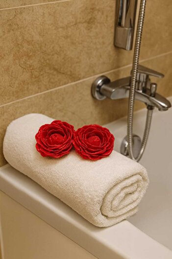 SOO SOAP Sabundan Roses Double Pack Decorative Gift Flower Scented Handmade