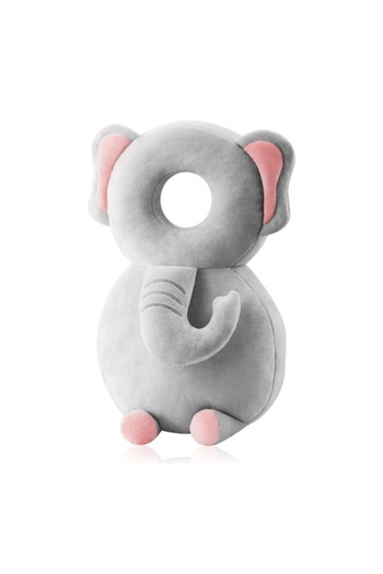 Optim Solution Baby Head Protection Pillow for Back Support, OPTIM SOLUTION, Adjustable Elephant-Themed Headrest