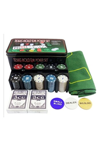 Optim Solution Set de Poker Complex cu 200 de jetoane,