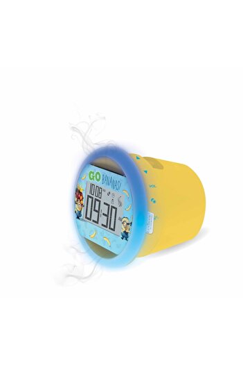 LEXIBOOK Decorative Clock, Lexibook, Aromatherapy/Alarm/Radio Function, USB, Yellow