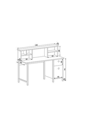 Mashaak Noor Vera-Remy Work Desk
