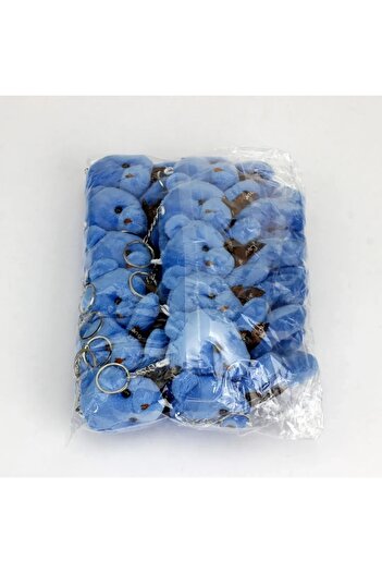 Wolawood Yumoş Mini Peluş Ayıcık 5’li Set Tatlı Şirin Sevimli Bebek Ayı Çanta Süsü Anahtarlık Hediyelik Takım