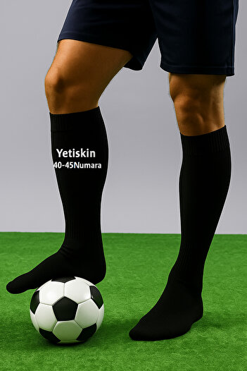 Tenax Fıt Profesyonel Yetişkin Futbol Maç Çorabı 40-45 Futbol Tozluk Halısaha Çorabı Hakem Kaleci Çorabı Konç
