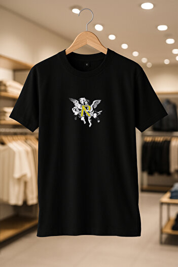 CC STORE Represent Angel Printed Oversize Unisex 100% Cotton Breathable Thick Fabric T-Shirt