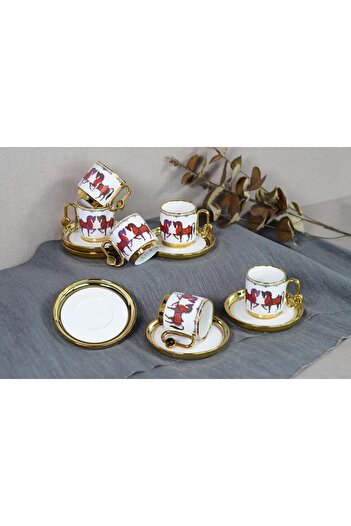 Paçi Florantine Coffee Cup Set