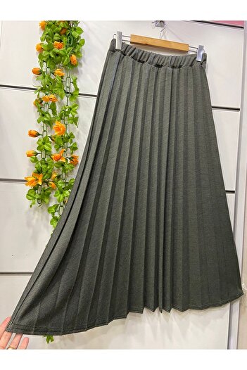 edu collection Diagona Fabric Skirt Green