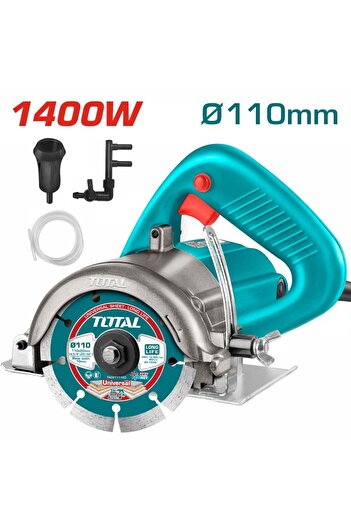 TOTAL Total TS3141102 1400W 110mm Marble Cutting Angle Grinder with Base