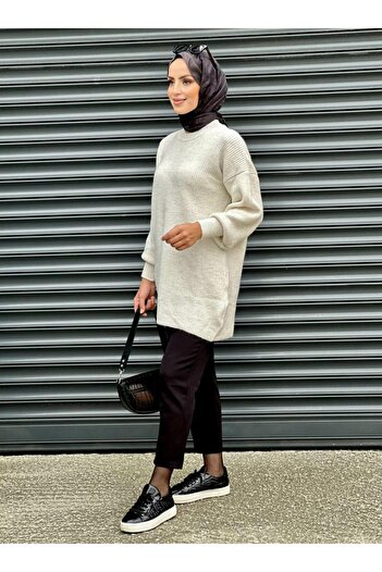 Nergis Neva Butik New Season Yumoş Knitwear Tunic