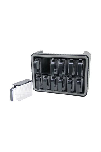 ENSAR GİYİM Plastic 12 Compartment Spice Set Royaleks-11553