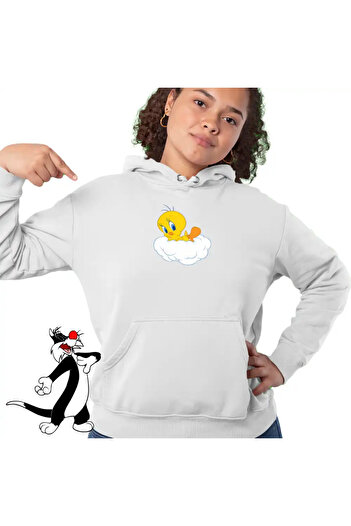 OEM Women's Tweety Cloudy Sweatshirt