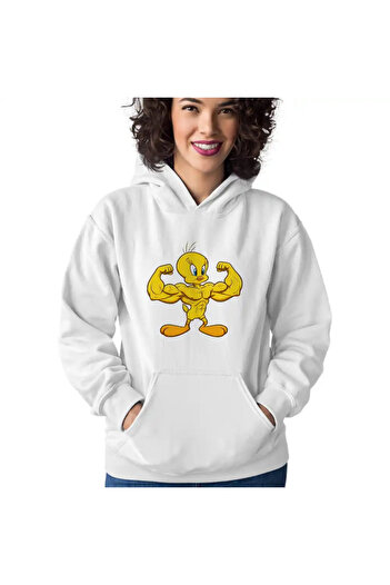 OEM Women's Tweety Bodybuilding Fitness Hoodie