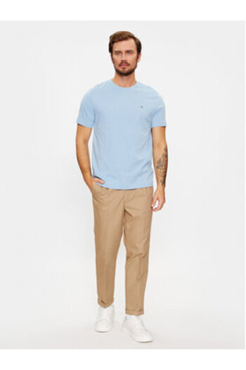 Gant Ανδρικό T-Shirt 2003184 Ανοιχτό Μπλε