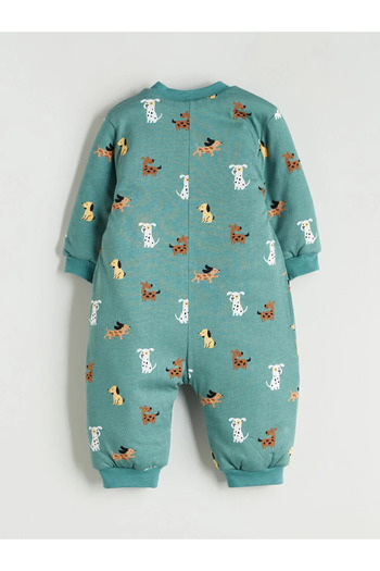 LC Waikiki Lcw Baby Green 2.5 Tog Crew Neck Long Sleeve Baby Boy Sleeping Bag