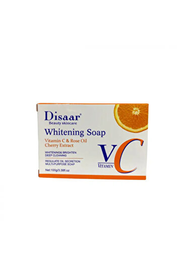 Disaar Whitening Soap Vitamin C & Rose Oil 100g