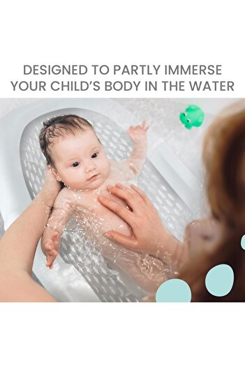 Hope Baby Foldable Bathtub, Baby Bath Support for Bathtub or Sink, Portable Bath Tub, Baby Bath Seat