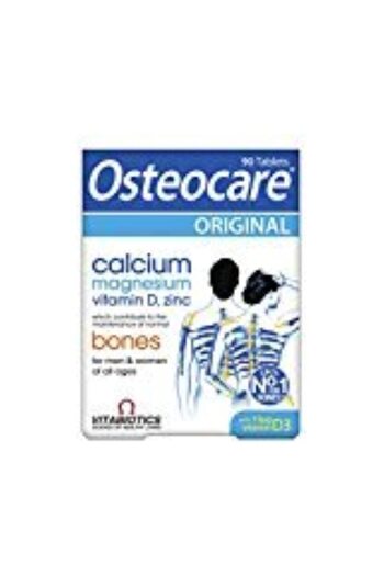 Osteocare Vitabiotics Calcium 800mg with Vitamin D3, Magnesium, Zinc - 90 Tablets