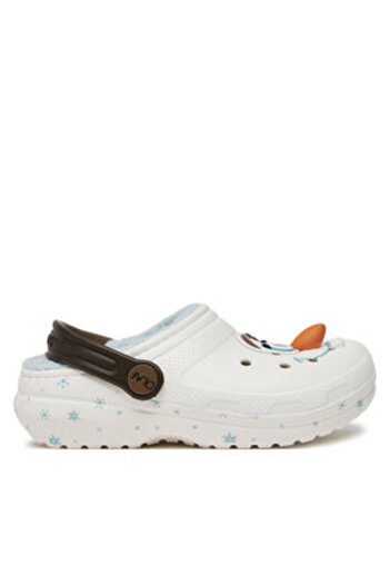 Crocs unisex παιδικές σαγιονάρες 210234 λευκές