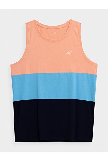4F Ανδρικό T-Shirt 4FSS23TTSHM352 Ροζ