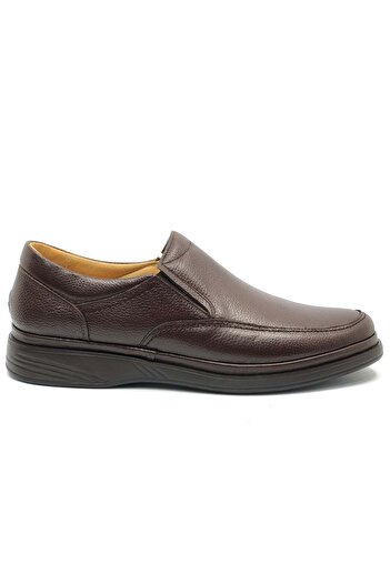 KOCAMANLAR Ekinci 813 Genuine Leather Men's Casual Shoes Brown