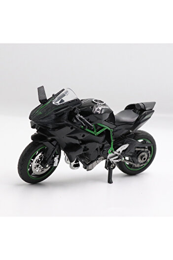 Choice4 8 1:18 Ninja hx816 H2R Diecast Motorcycle Model Workable Shork-Absorber Toy For Children Gifts Toy .