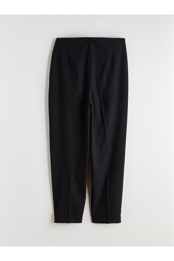 LC Waikiki Black Carrot Cut Women's Trousers