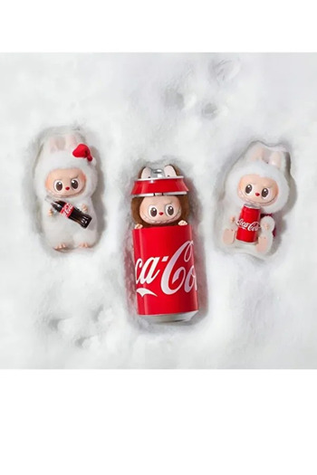 Stone Labubu Stone® Plush Toy – Coca Cola Secret Can Collection