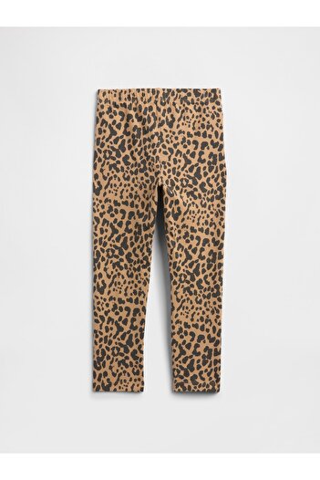 GAP Kız Bebek Kahverengi Pull-On Stretch Jersey Tayt