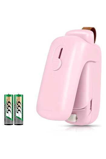 Generic GNAFOTU Handheld Heat Bag Sealer,Mini Bag Sealer,2 in 1 Heat Sealer and Cutter with Lanyard,for Plas
