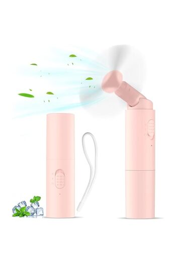 Generic Yoawllty Mini Portable Fan,Handheld Fan,Rechargeable Long Lasting Small Hand Held Fan,Foldable Fan S