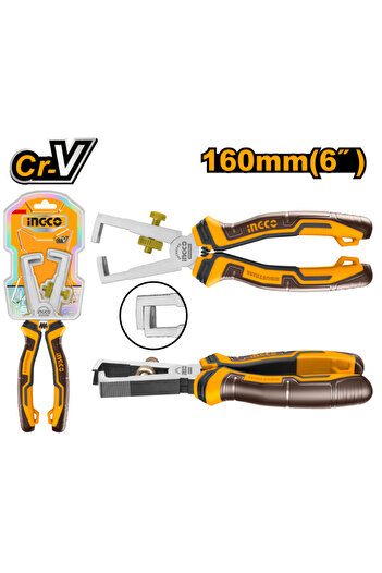 Ingco Wire Stripping Pliers HWSP28160 – Precision Multi-Functional Pliers for Electrical Wire Stripp