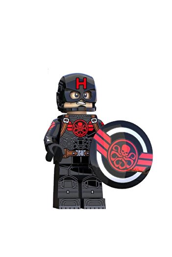 myminitoys Superheroes Mini Figure Hydra Black Captain A. J-041