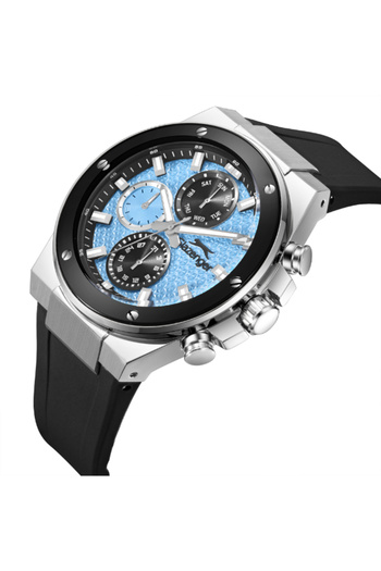Slazenger Men's Multifunction Blue Dial Watch - SL.9.2557.2.01