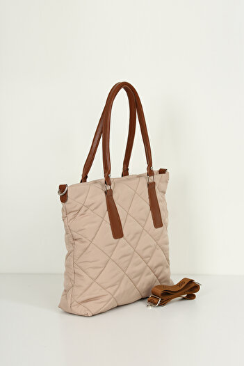 change time Large Quilted Soft Textured Women's Shoulder Bag