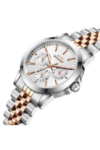 Slazenger Women's Multifunction Silver Dial Watch - SL.9.2553.2.07