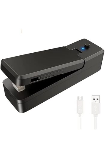 Generic TERRIFI Mini Bag Sealer USB Rechargeable Sealing Machine 2 in 1 Heat Sealer and Cutter Portable Hand