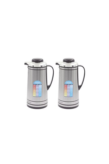 Dinex Sahari Vacuum Insulated Hot or Cold Flask, 1600 ml, Set of 2