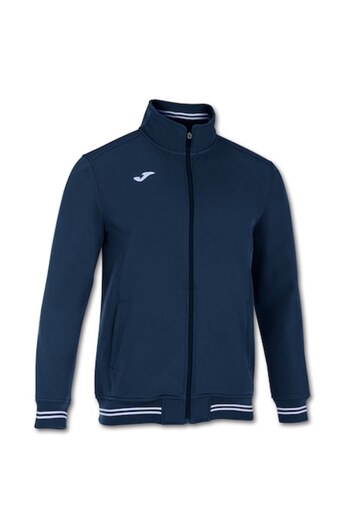 Joma Jacket with Zipper Combi 101664.331, 3XL, Navy Blue