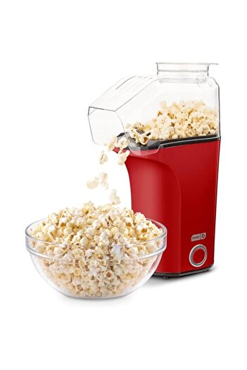 Generic Popcorn Maker, Red, Healthy Oil-Free Popping, Quick and Easy