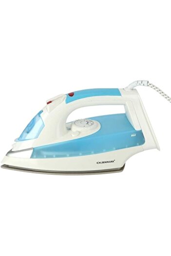 Generic Olsenmark Steam Iron with Overheat Protection, Blue