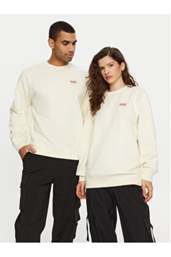 Hunter Unisex Φούτερ HARU0007242 Εκρού