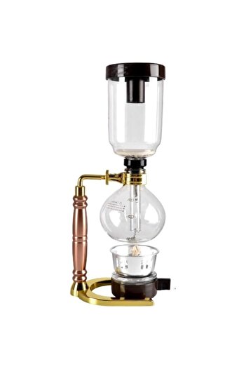 Generic gongxi Japanese Style Siphon Coffee Maker Tea Siphon Pot Vacuum Coffee Maker Glass Type Coffee Maker